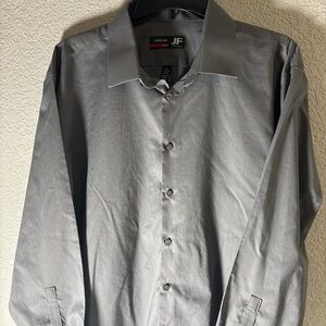 Men's Gray Dress Shirt